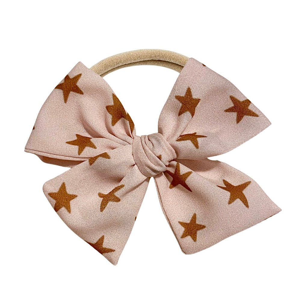 Blush Stars :: Mini Voyager Bow