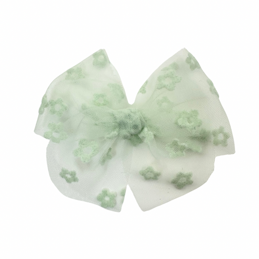 Green Floral Tulle :: Mini Traveler