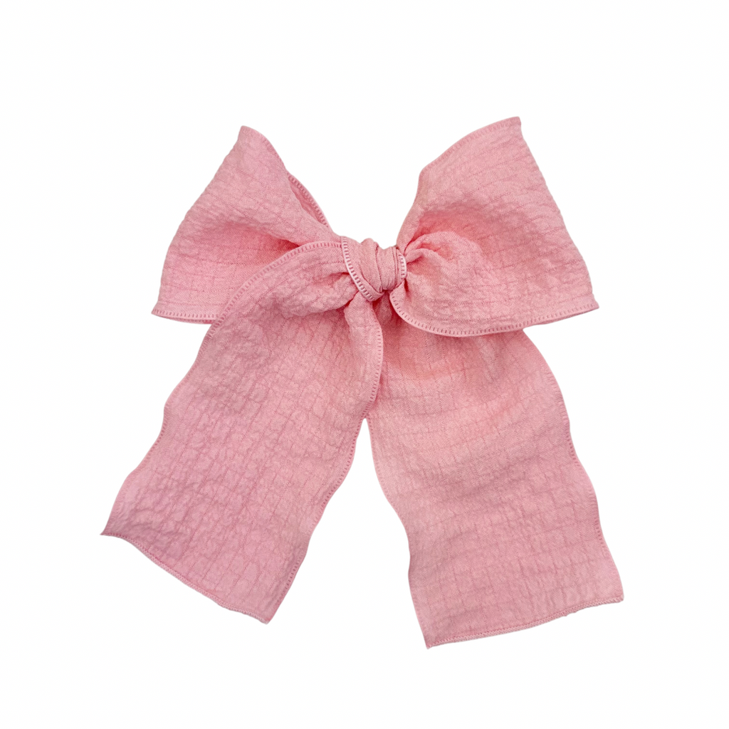 Crinkle Crepe in Pink :: Oversized Ribbon Pioneer