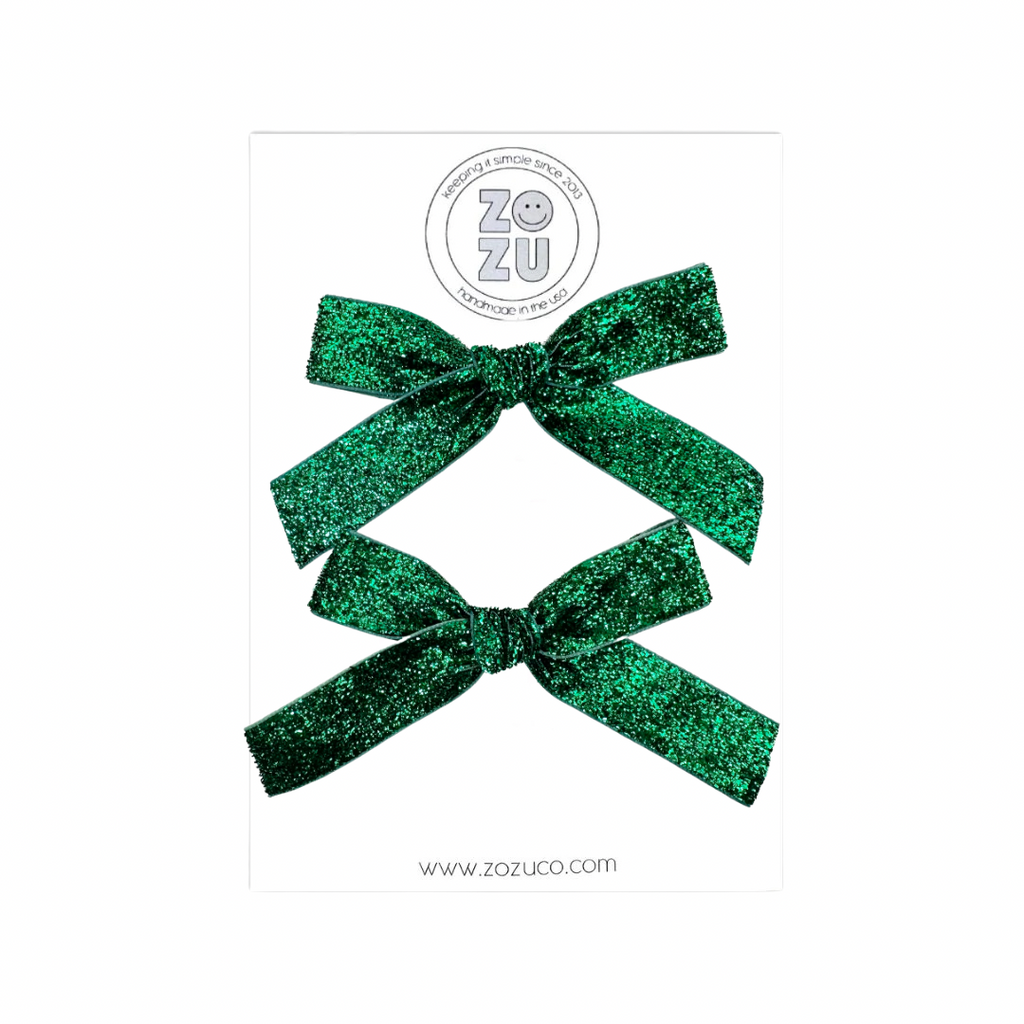 Green Tinsel :: Mini Explorer Pigtail Set