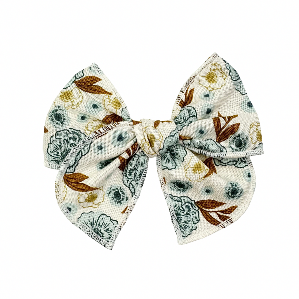 Dusty Blue Floral :: Mini Traveler