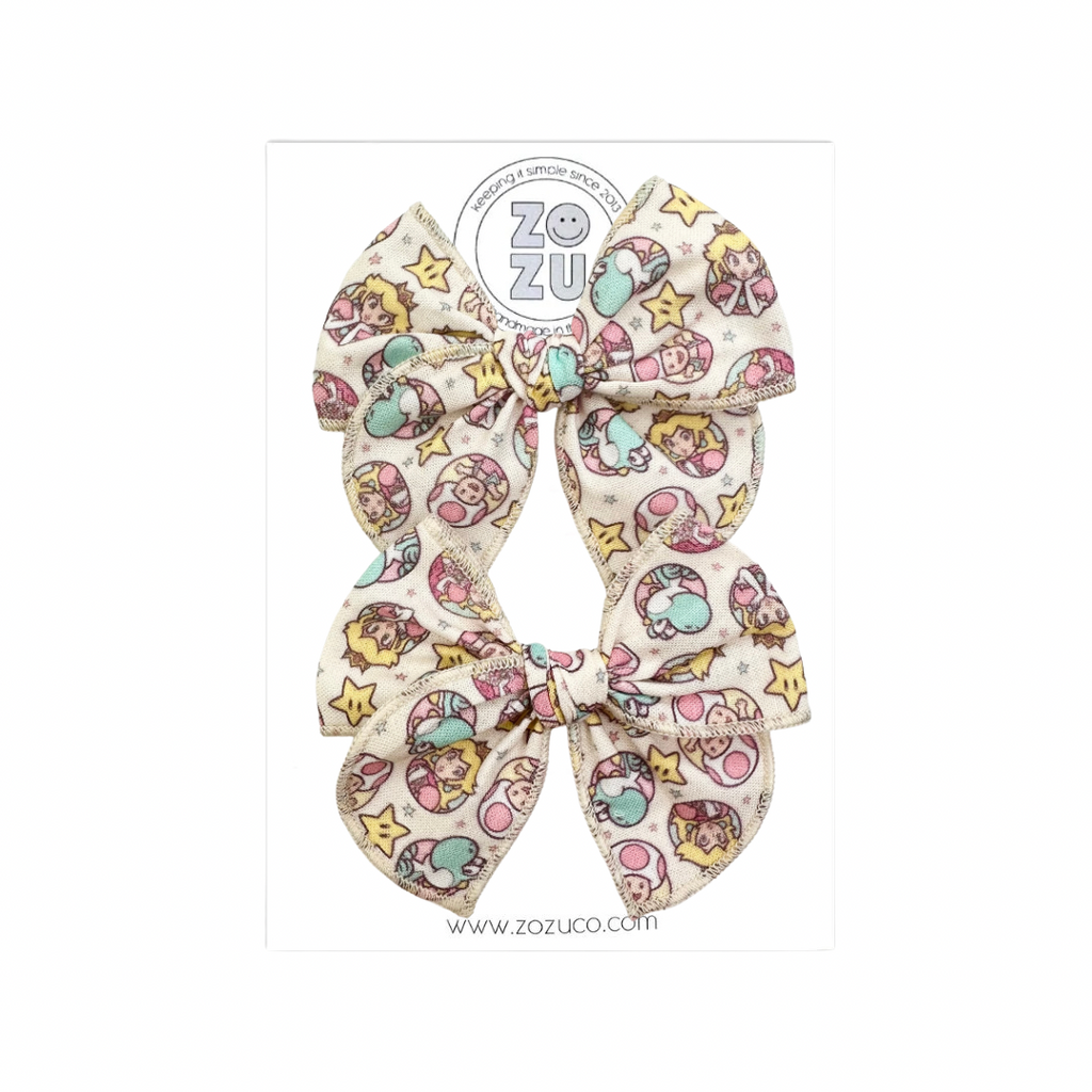 Peach :: Mini Traveler Pigtail Set