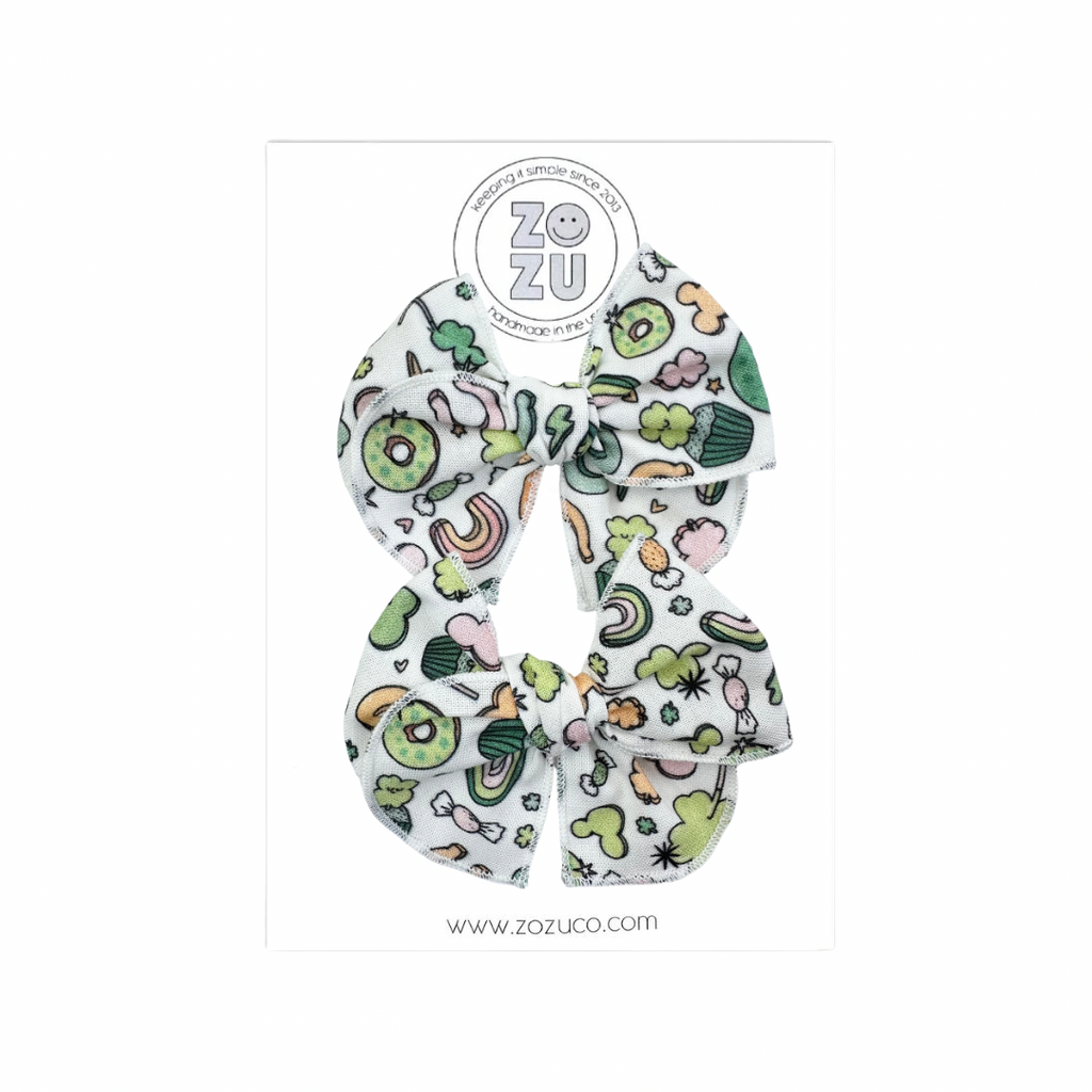 Lucky Mouse Ears :: Mini Traveler Pigtail Set