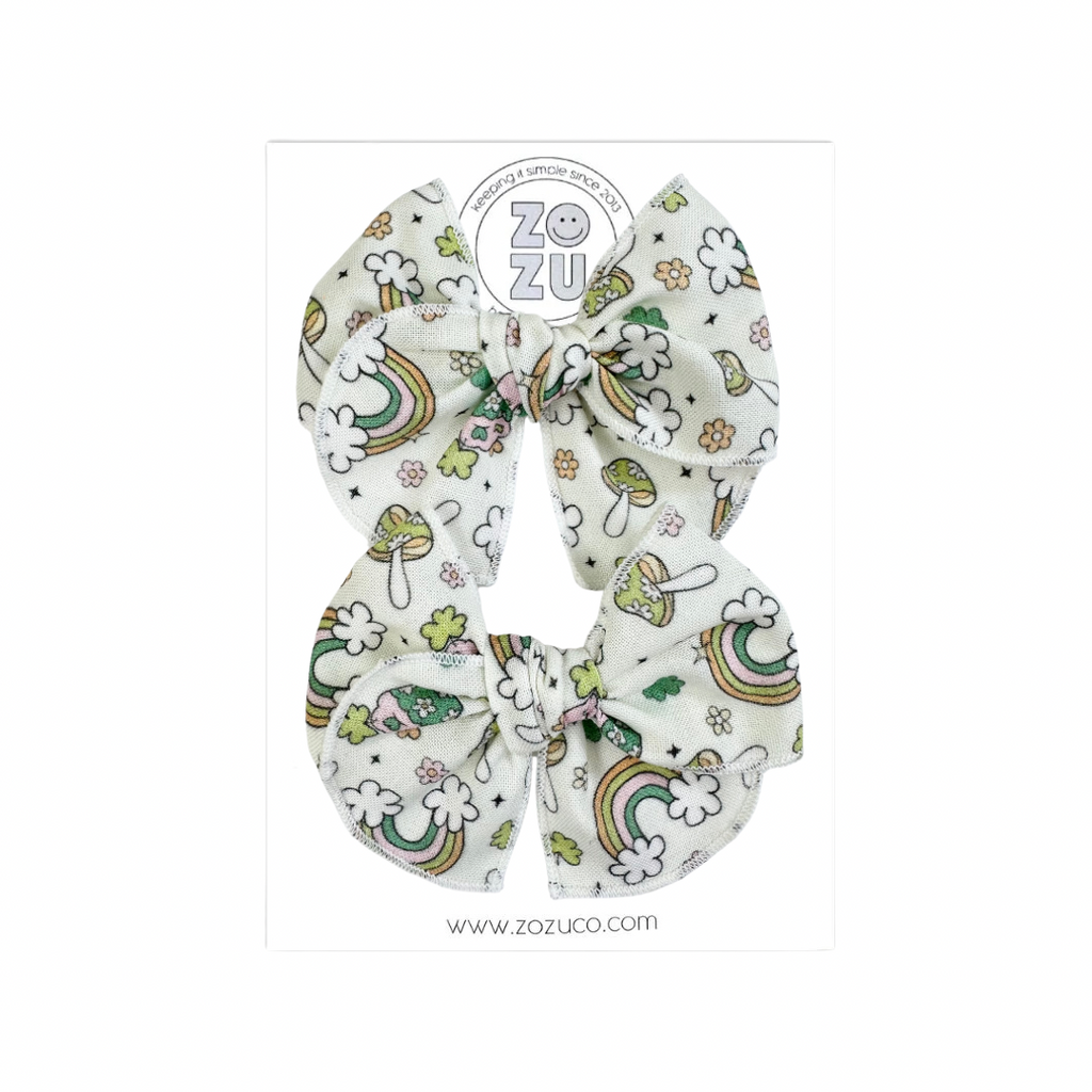 Groovy Green :: Mini Traveler Pigtail Set