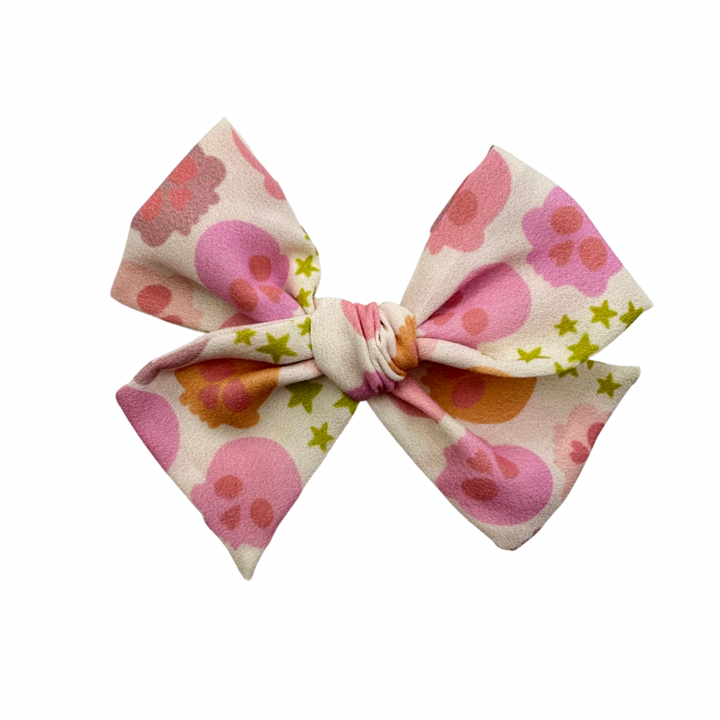 Boho Skulls :: Mini Voyager Bow