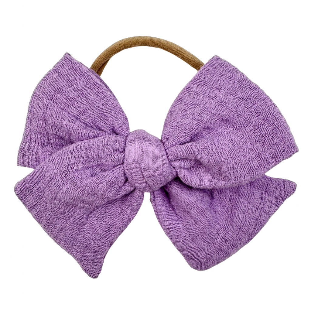 Lavender Gauze :: Voyager Bow