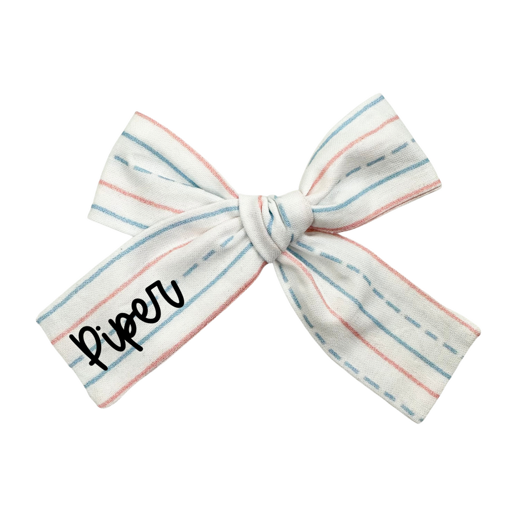 Custom Name :: Oversized Explorer Bow