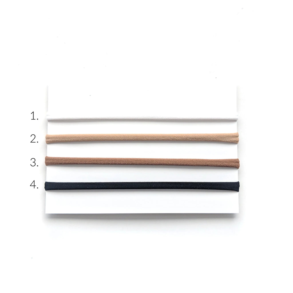 Navy Ruffle Edge :: Ribbon Mini Explorer Bow