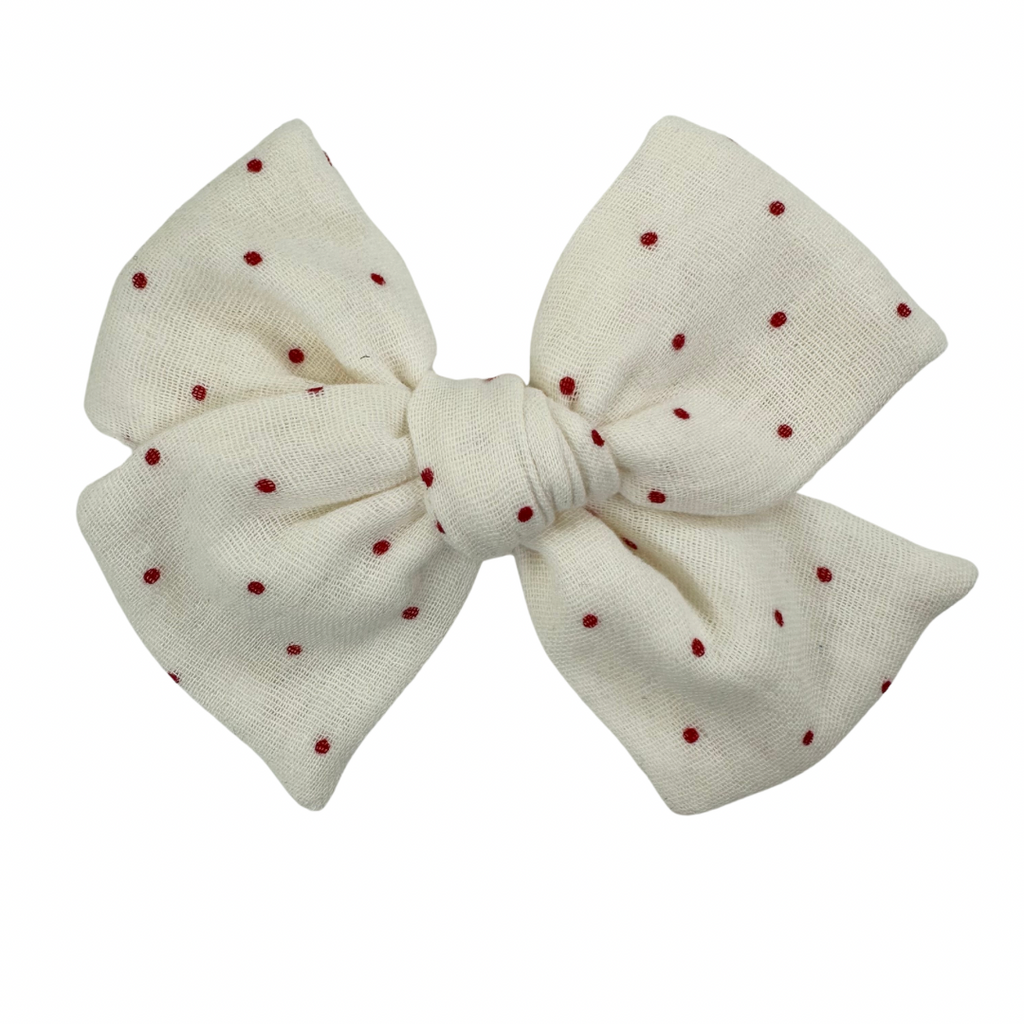Red Dot Double Gauze :: Voyager Bow