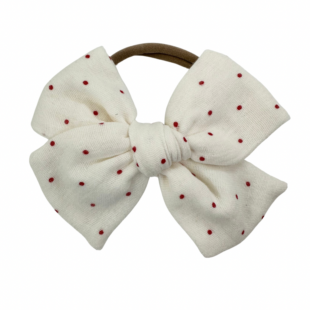 Red Dot Double Gauze :: Voyager Bow