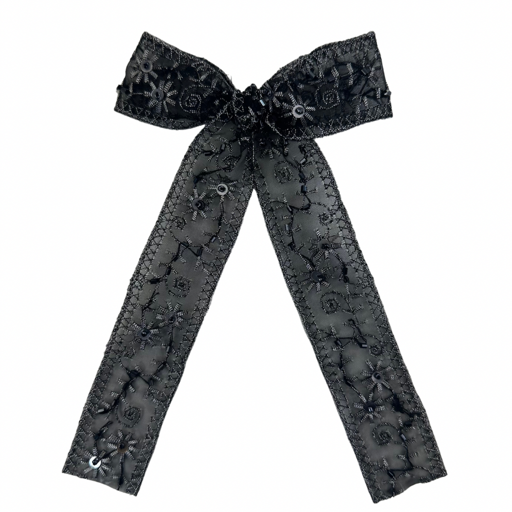 Black Beaded :: Ribbon Pioneer