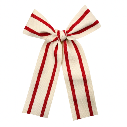 Red Ticking Stripe :: Ribbon Pioneer