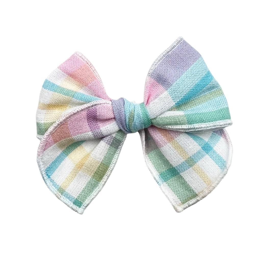 Pastel Plaid Gauze :: Mini Traveler