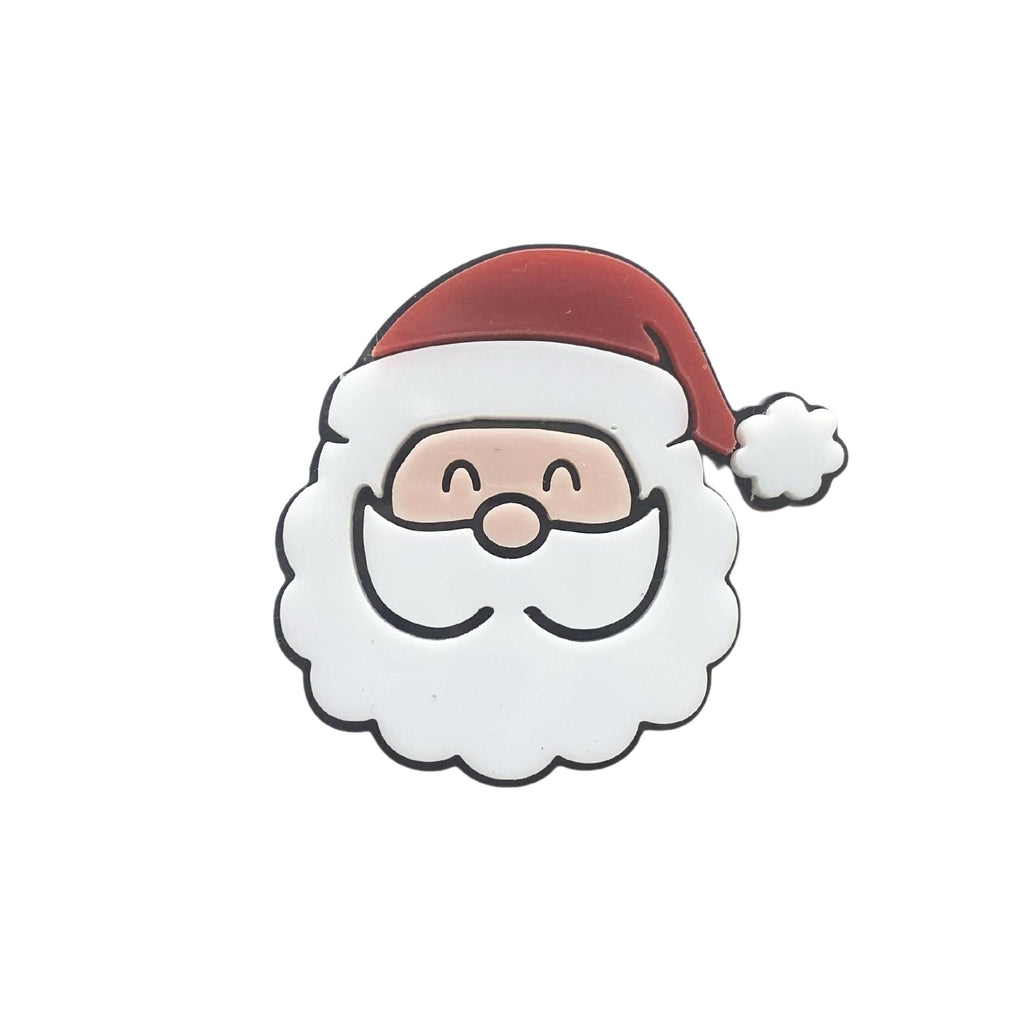 Santa :: Acrylic Pin (for Backpacks, clothing, etc.)