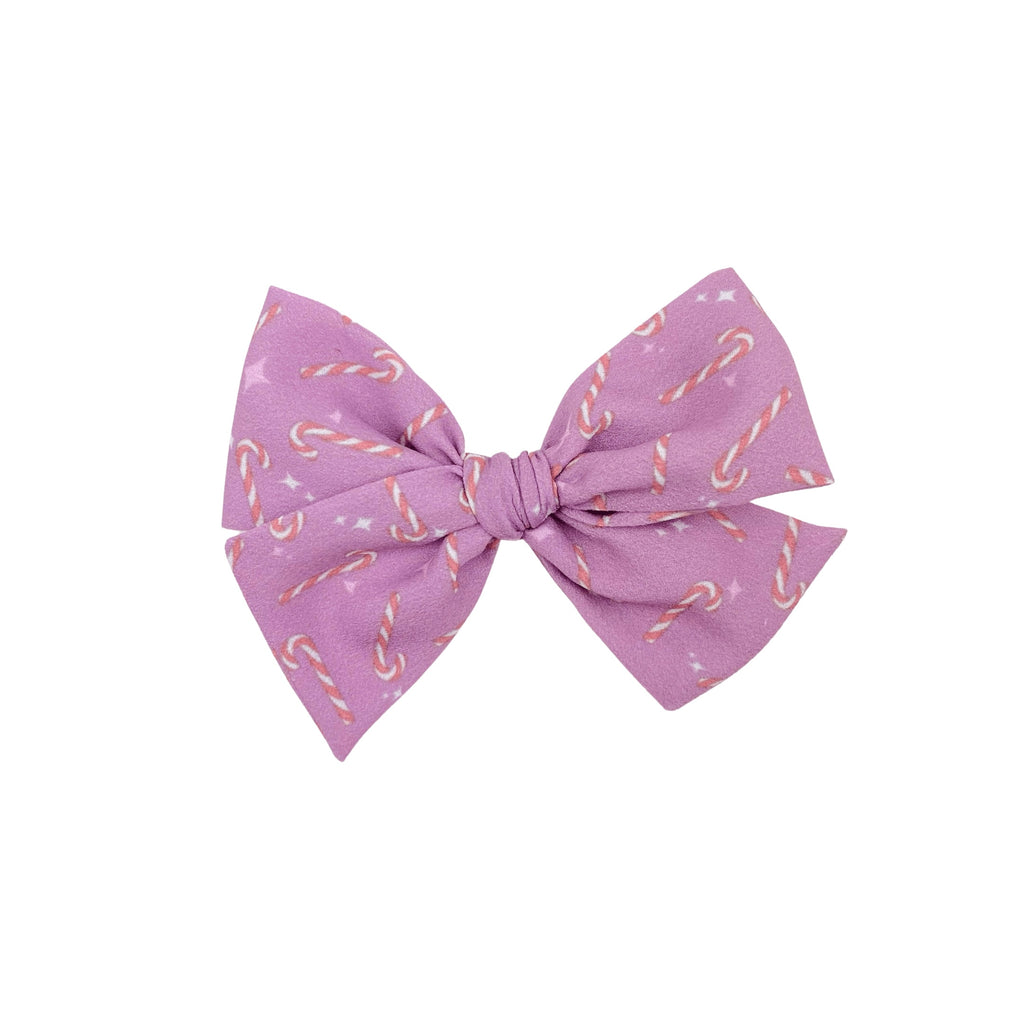 Candy Canes :: Mini Voyager Bow
