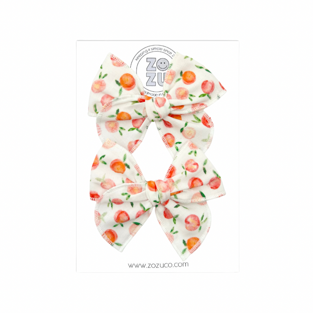 Peaches :: Mini Traveler Pigtail Set