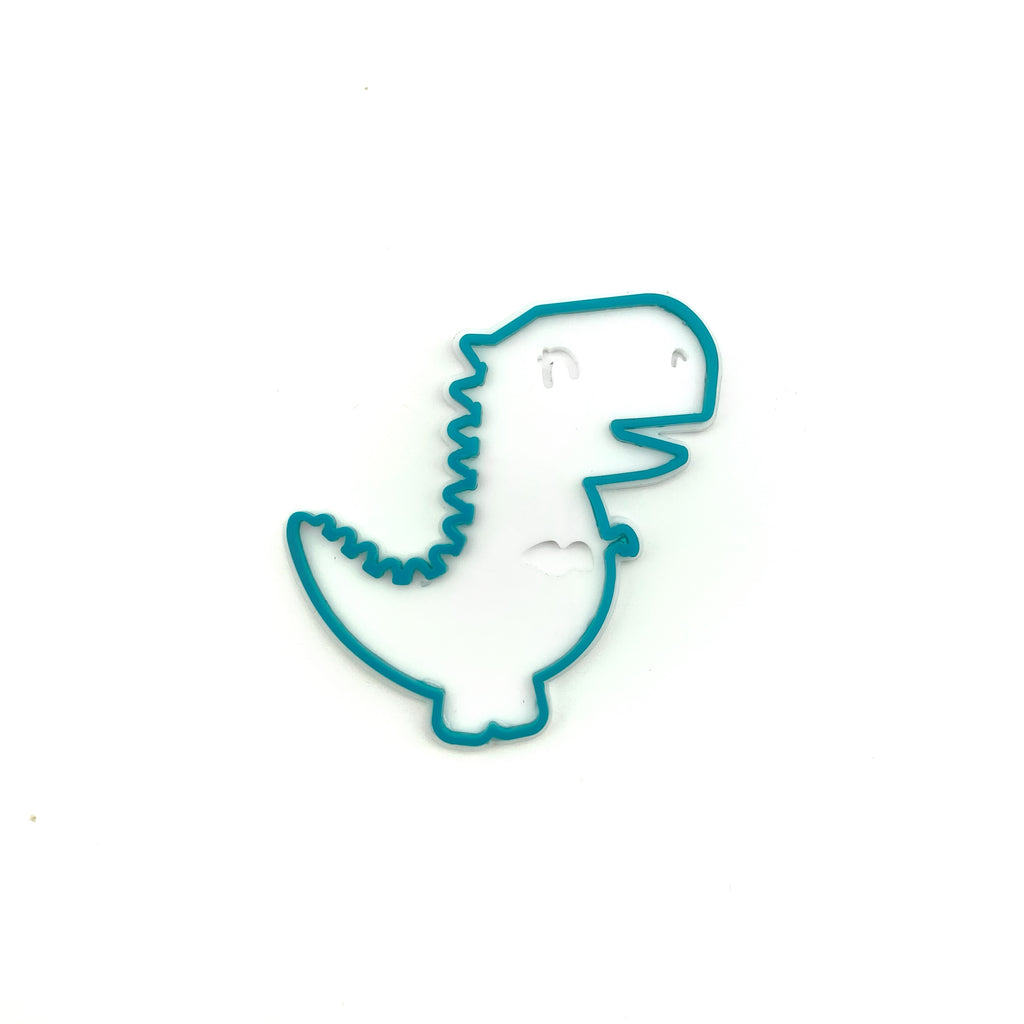 Dino :: Acrylic Pin