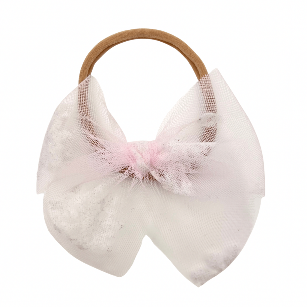 Blush Snowflake Tulle :: Mini Traveler