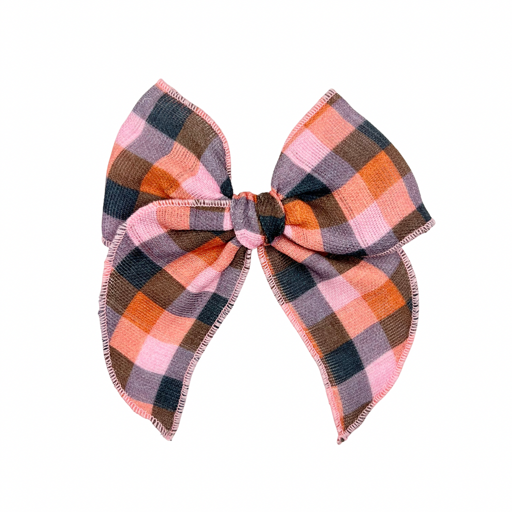 Fall Gingham Gauze : Traveler