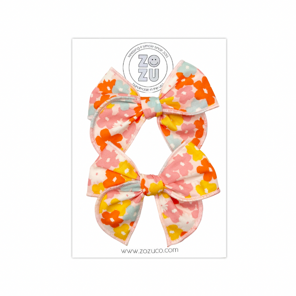 Sunshine Blooms :: Mini Traveler Pigtail Set