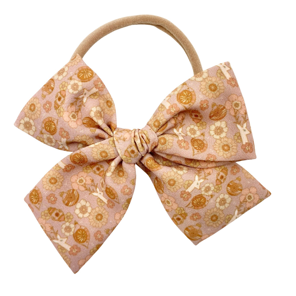 Reindeer Floral :: Oversized Indy & Pippa Bow