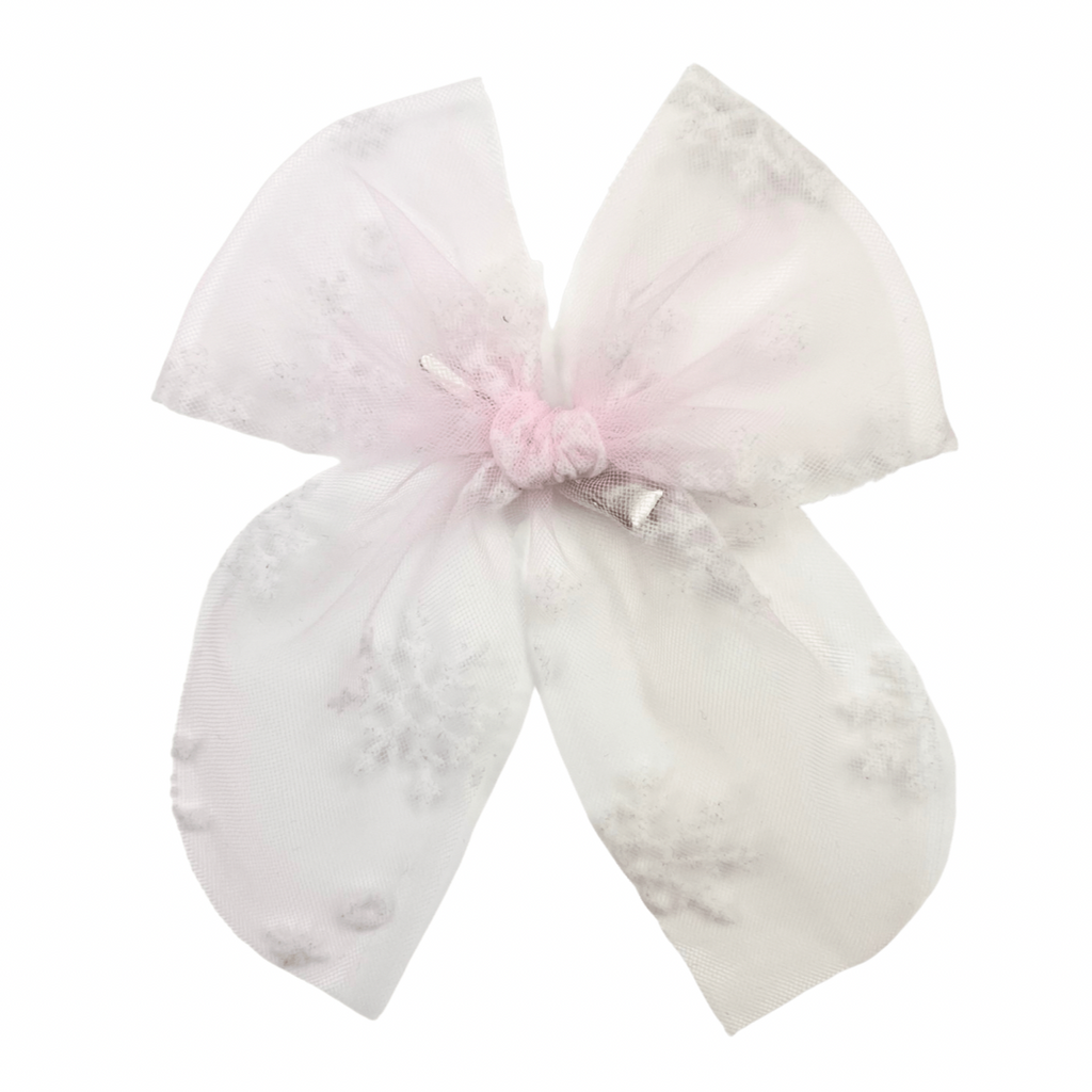 Blush Snowflake Tulle :: Traveler