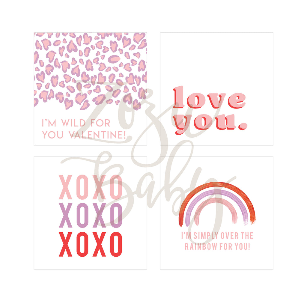 Valentines :: RED :: Printables