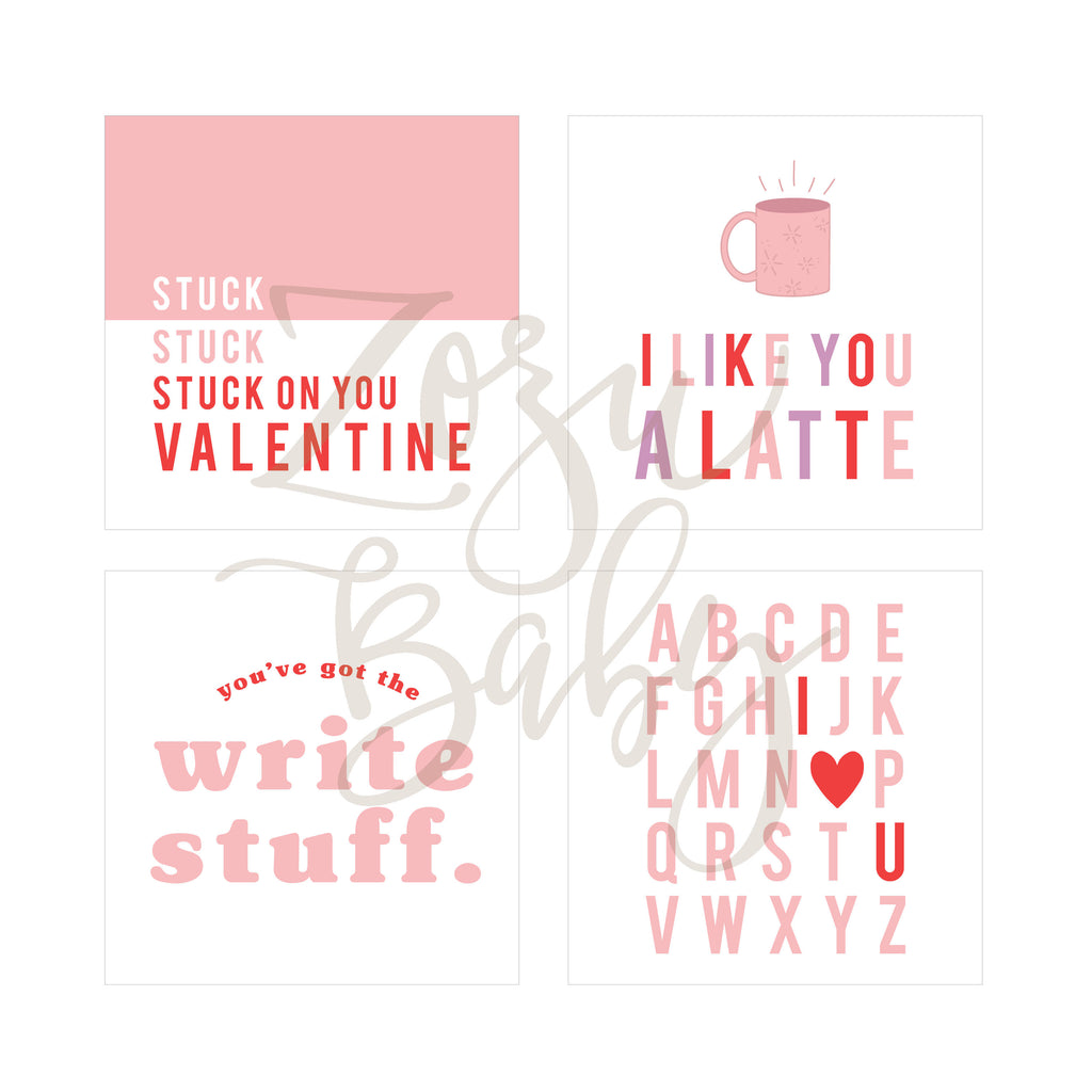 Valentines :: RED :: Printables