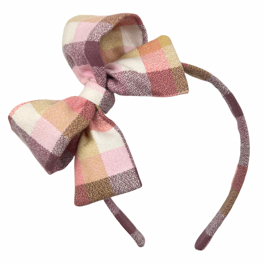 Harvest Flannel :: Big Girl Headband