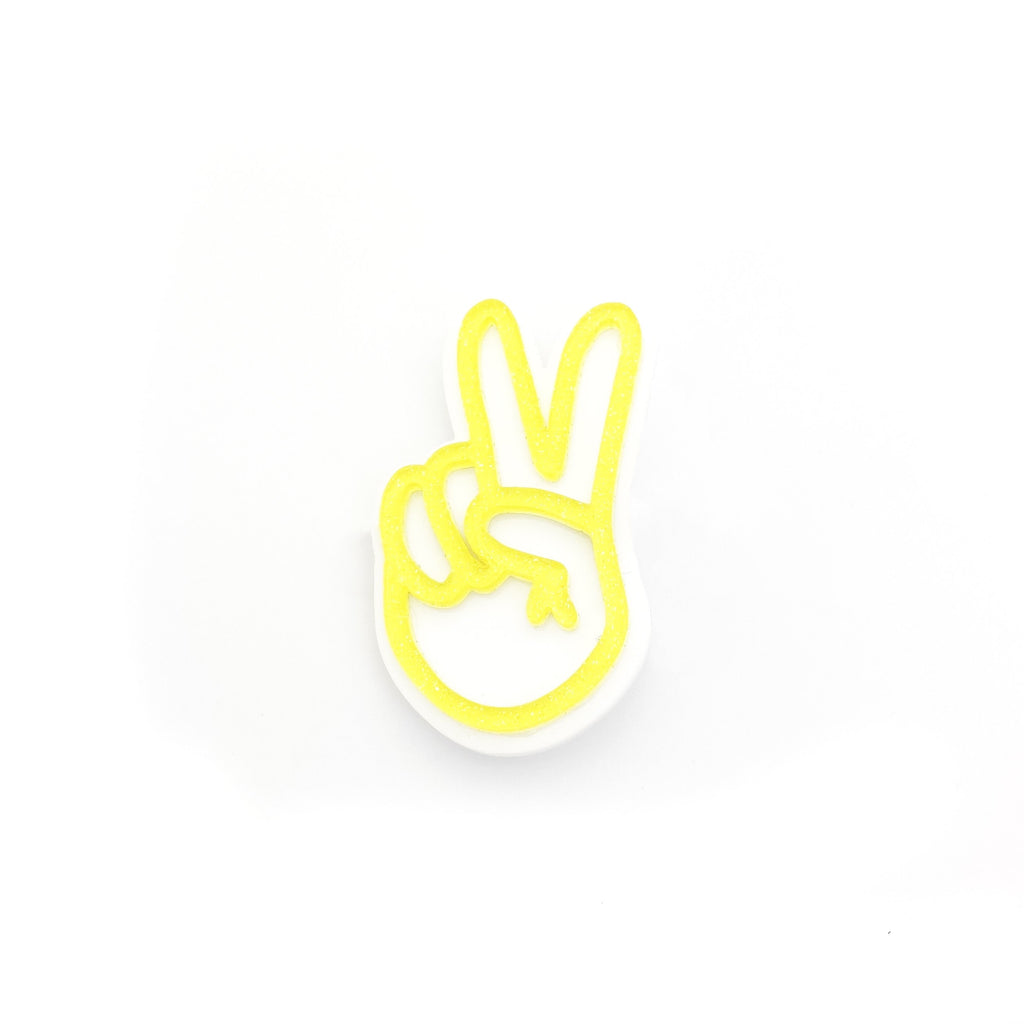 Peace Out :: Acrylic Pin