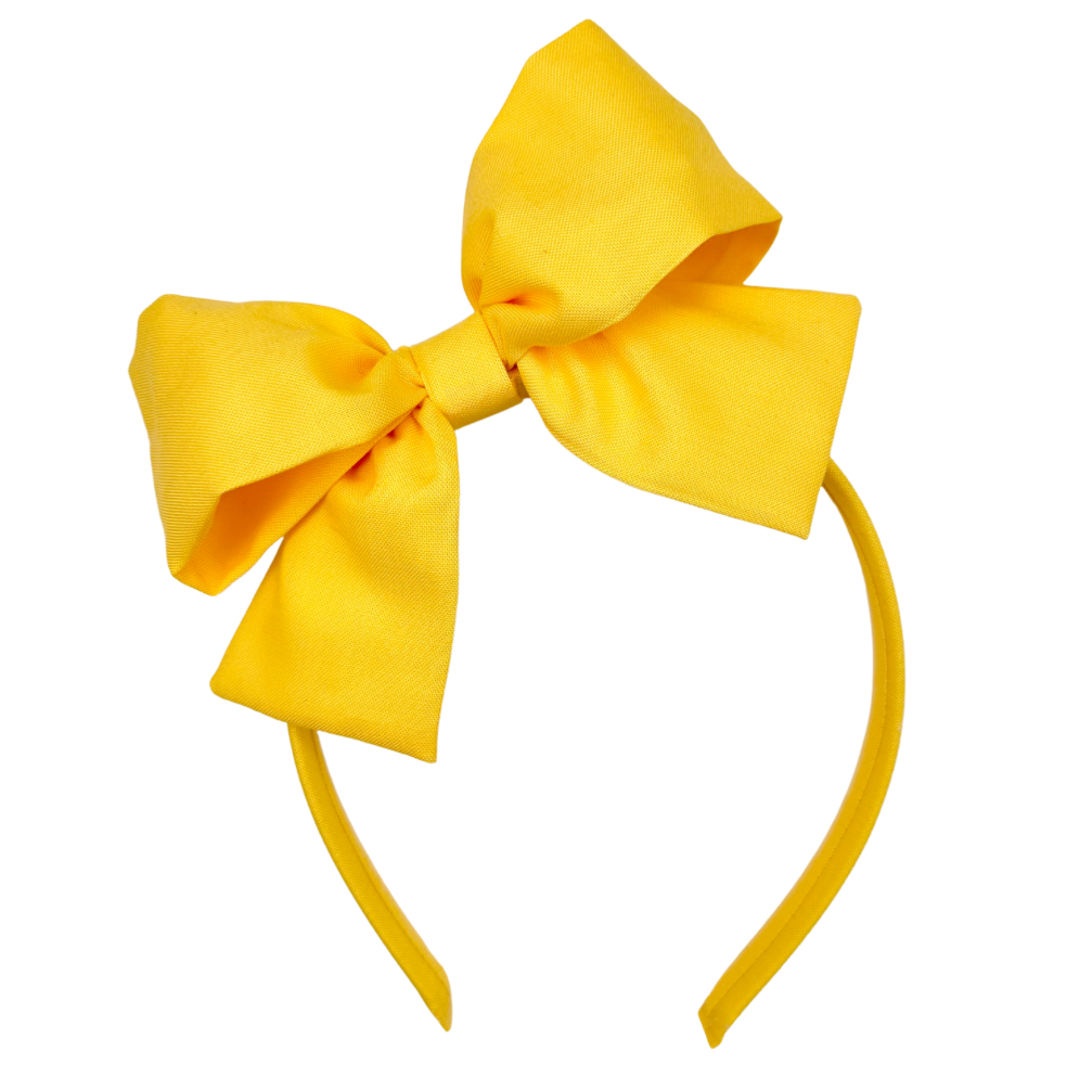 Yellow :: Big Girl Headband