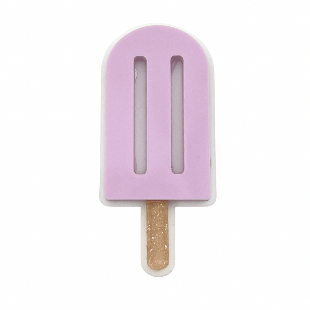 Purple Popsicle :: Acrylic Clip