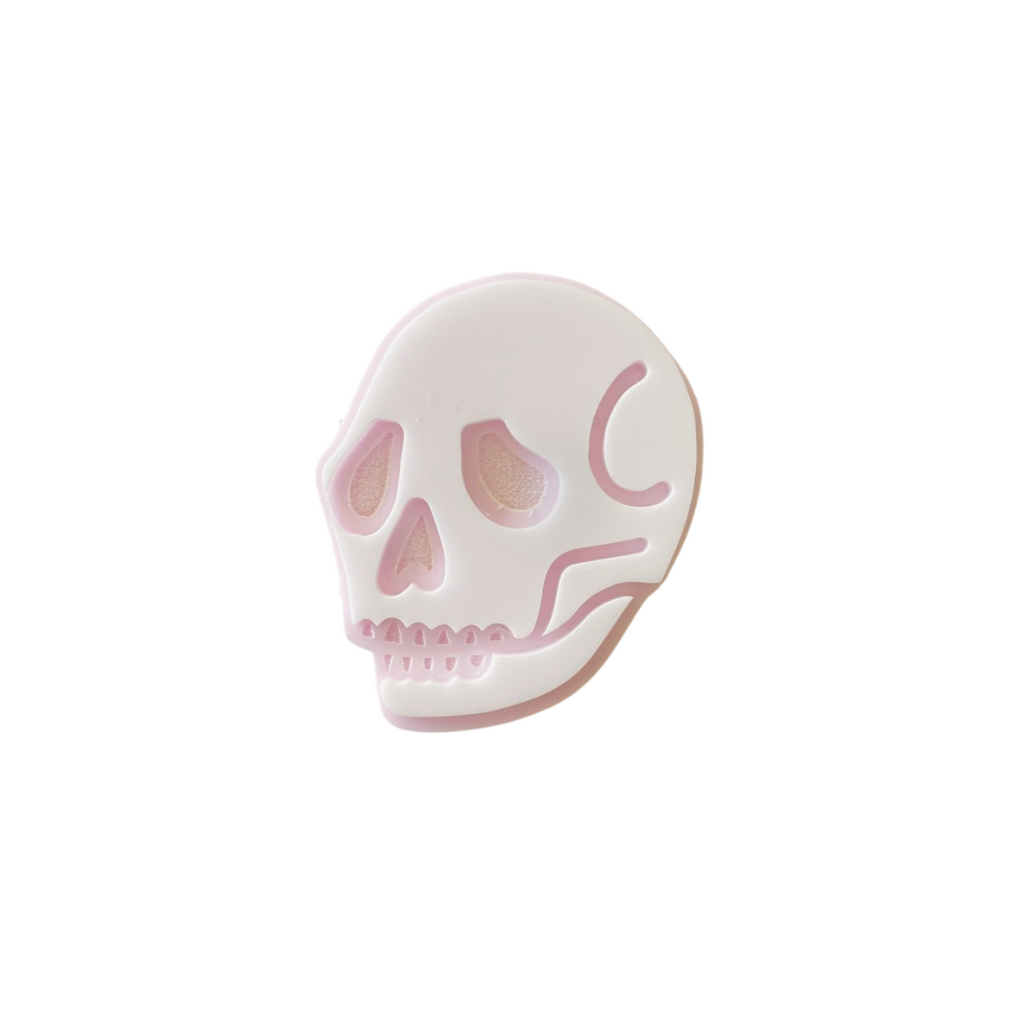 Skully :: Indy & Pippa :: Acrylic Pin