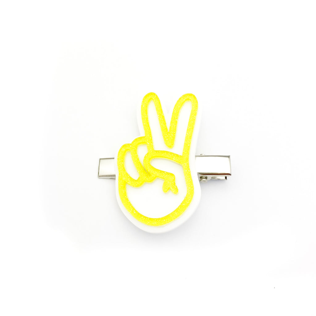 Peace Out :: Acrylic Clip